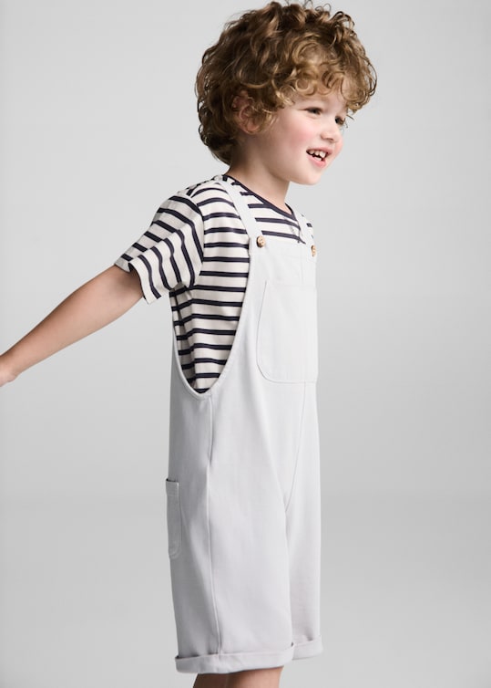 Mango Cotton dungarees